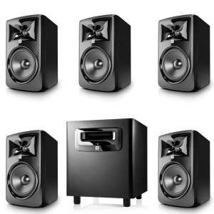 308P MkII 8 inch Powered 5.1 Monitor System with Subwoofer