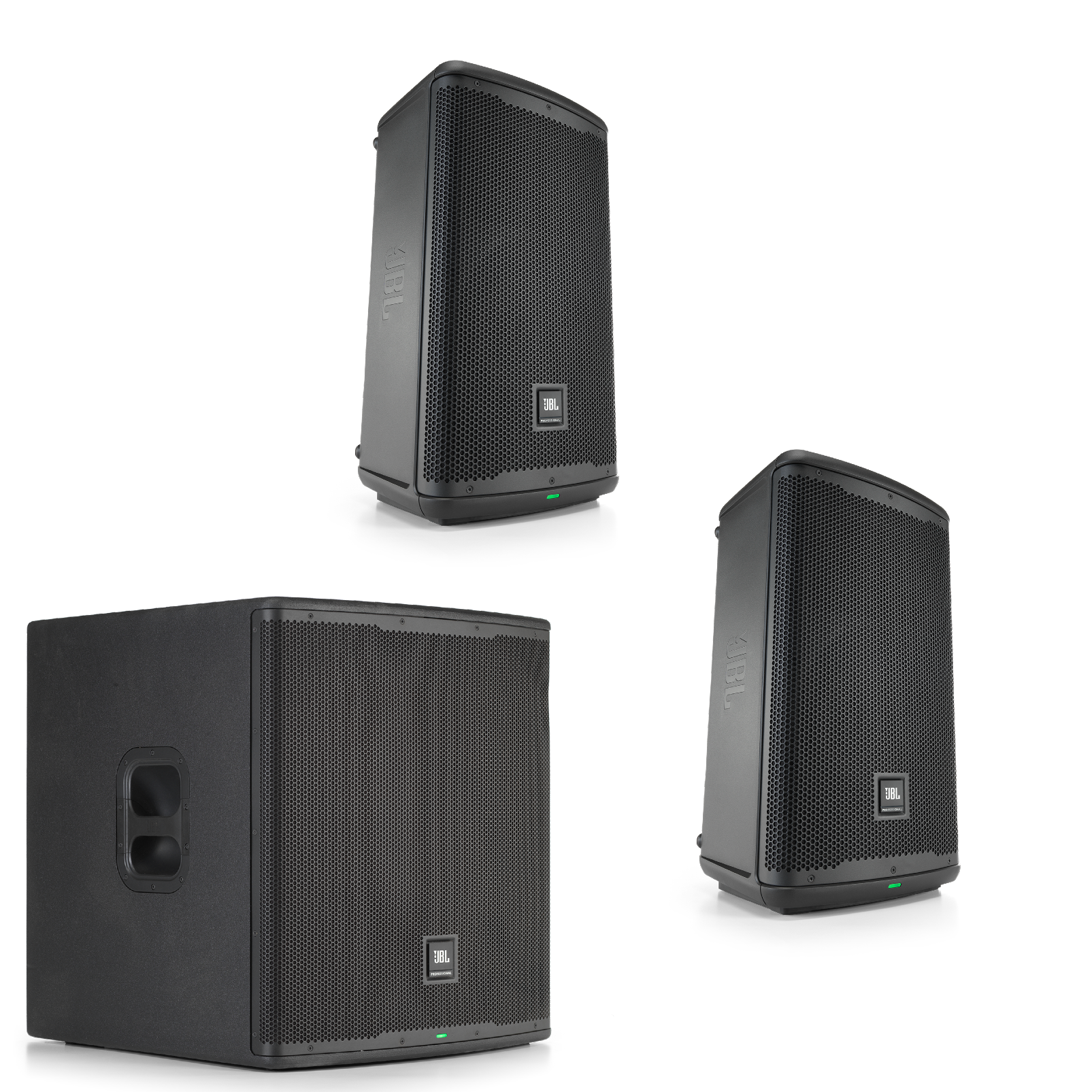 EON710 Speakers + EON718S Sub Bundle